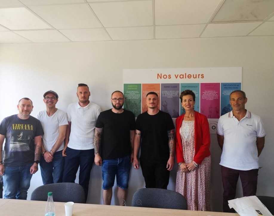Formation Manager des pilotes d’îlot au siège Oxymetal à Bordeaux
